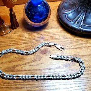 Men's silver 18in chain